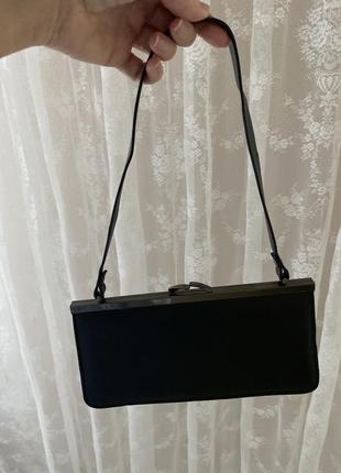 Чорна Сумочка клатч , сумка маленька2 фото