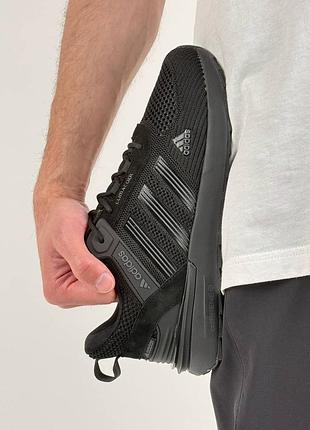 Мужские кроссовки adidas climacool all black
