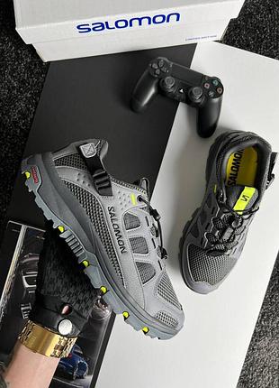 Чоловічі кросівки salomon techamphibian 5 grey  розпродаж