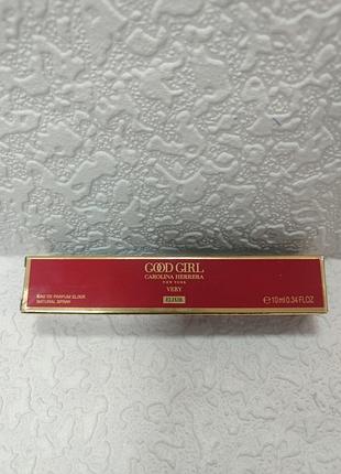 Carolina herrera very good girl elixir парфюмированная вода объемом 10 мл.