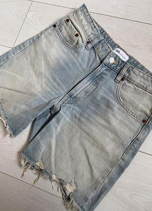 Джинсові шорти zara оригінал