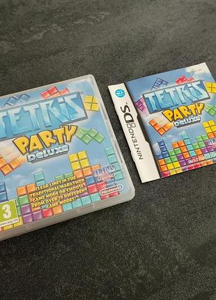 Картридж tetris party deluxe (nintendo ds)