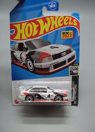 Машинка модель автомобиль hot wheels white audi 90 quattro белая ауди квадр new for 2023 No19060с