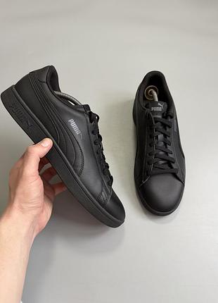Кеды puma smash v2 leather black 44.5(28.5) club 2 era court suede