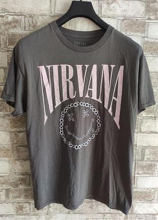 Футболка nirvana размер s
