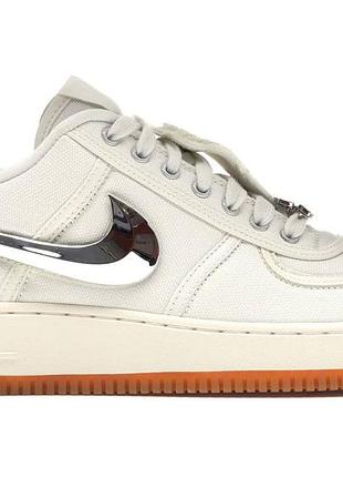 Кроссовки nike air force 1 low x travis scott