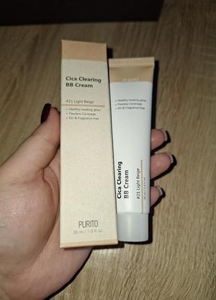 Purito cica calming bb cream,21 light beige