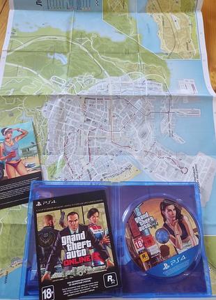Gta v premium edition ps4 с картой