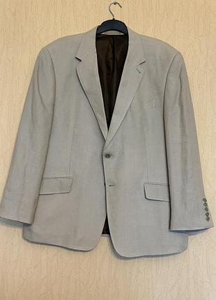 Чоловічий піджак felini mens wear — 100% льон