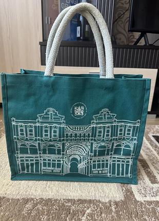 Шопер m&s бірюзовий