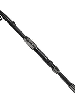 Спиннинг телескопический okuma sf24333-3.6, длина 3.6 м, в сложенном 62 см, тест 10–30 г, стекловолокно, черный