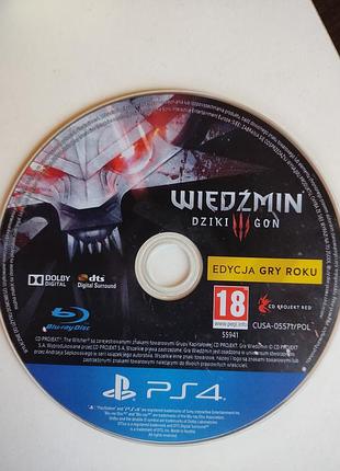 Ведьмак 3 дикая охота ps4,( без коробки)