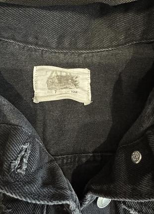 Джинсова куртка zara 3