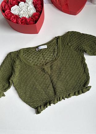Новий топ від zara 💙💛 сток