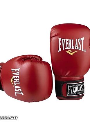 Боксерские перчатки everlast 6 унций (6 oz) красные