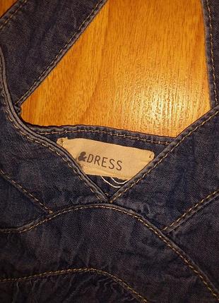 Джинсовый сарафан h&amp;m l 6
