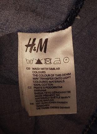 Джинсовый сарафан h&amp;m l 8