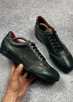 Мужские кожаные кроссовки  gianfranco lattanzi  made in italy