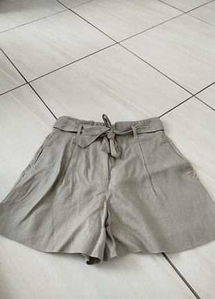 Лляні шорти zara
