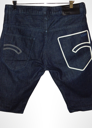 Джинсовые шорты g-star raw rs morris tapered ½. size w33