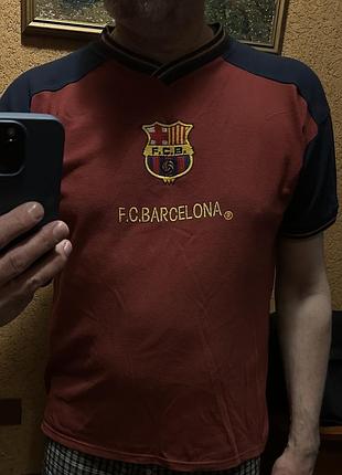 Футболка fc barcelona, m-l