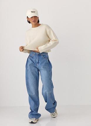 Сині широкі джинси baggy