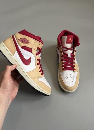 Air jordan 1 mid multi leather 45(29cm) og retro