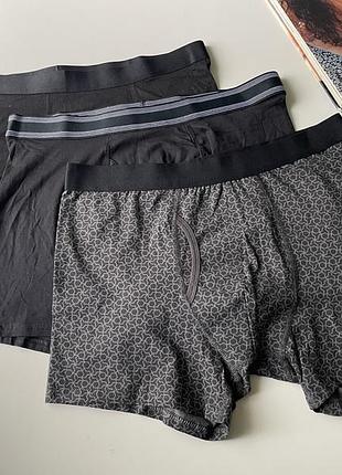 Комплект боксерів (3 шт) труси чоловічі primark