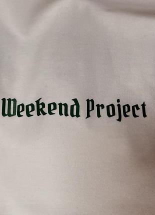Білий лонгслів houd london "weekend project" 5