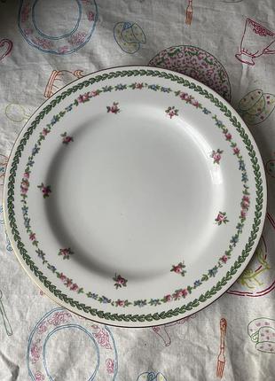 Порцелянова тарілка arzberg form 1382 у декорі petite rose.