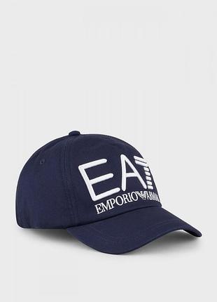 Чоловіча кепка бейсболка emporio armani m синя