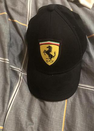Бейсболка ferrari з біг лого