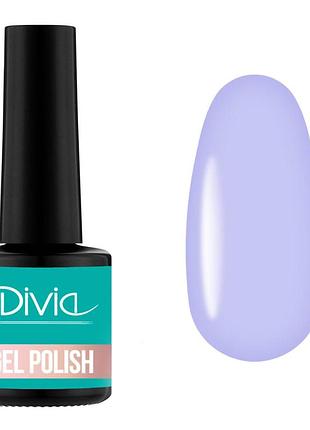 Гель-лак divia "blossom garden" bg070 - smoky lavender, di1233, 8ml