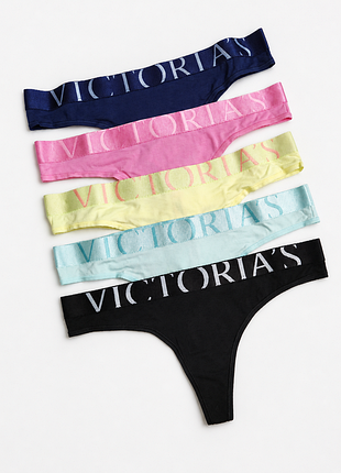 Набір трусики стрінги від victoria's secret