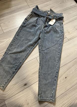 Нові джинси мом блакитні розмір м