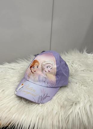 Легенька котонова кепка на дівчинку із ельзою disney