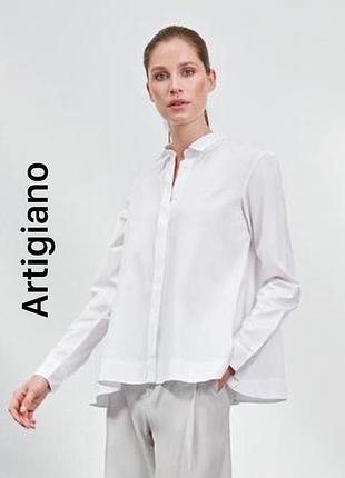 Блуза из хлопка artigiano asoni