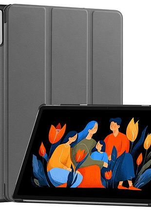 Чохол книжка для планшета lenovo idea tab plus/k12 12,1 2025 tb-361fu tb-361xu сірий