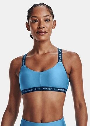 Спортивный топ для спорта лиф бюстгальтер поддерживающий under armour с поролоном