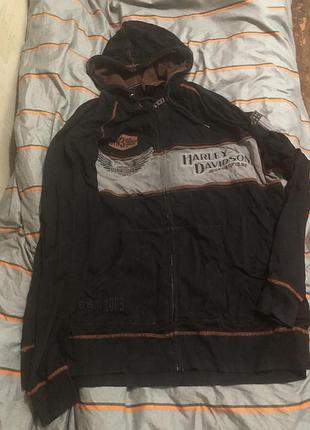 Худі вінтажне від бренду harley davidson