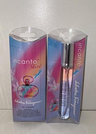 Женский парфюм salvatore ferragamo incanto shine (сальваторе феррагамо инканто шайн) 20мл