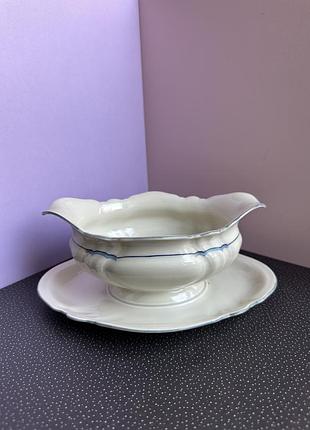 Винтажный соусник фарфоровый rosenthal kronach victoria germany