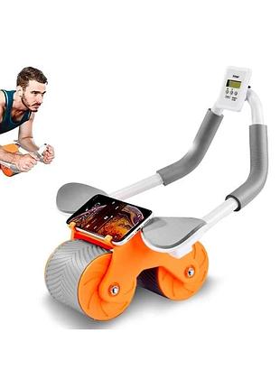 Ролик для пресса easyfit с обратным механизмом и счетчиком