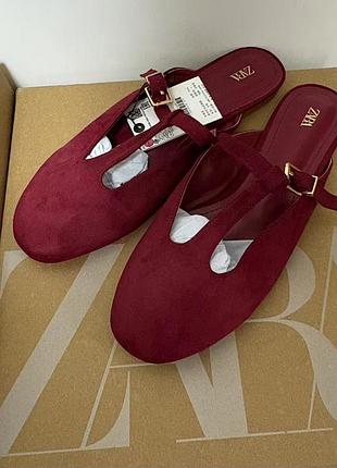 Мюли zara сабо zara