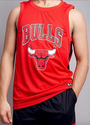 Баскетбольная футболка bulls подростковая