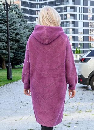 Кардиган альпака 8