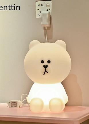 Детский led ночник "мишка" thl-24- 149