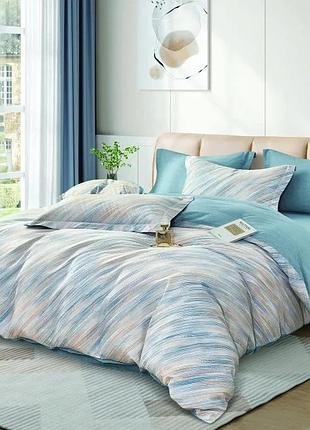 Комплект постільної білизни viluta євро satin twill 755 100% бавовна