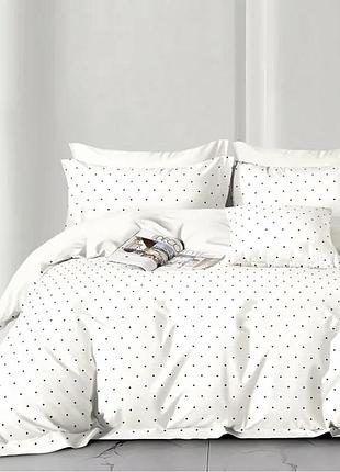 Комплект постільної білизни viluta полуторний satin twill 817 100% бавовна