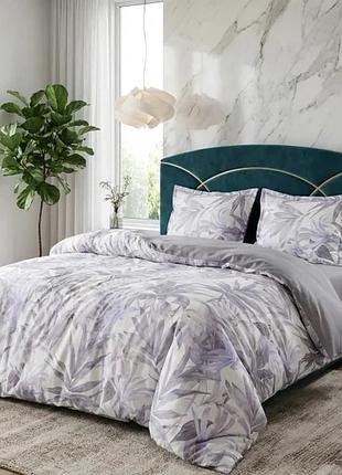 Комплект постільної білизни viluta полуторний satin twill 814 100% бавовна